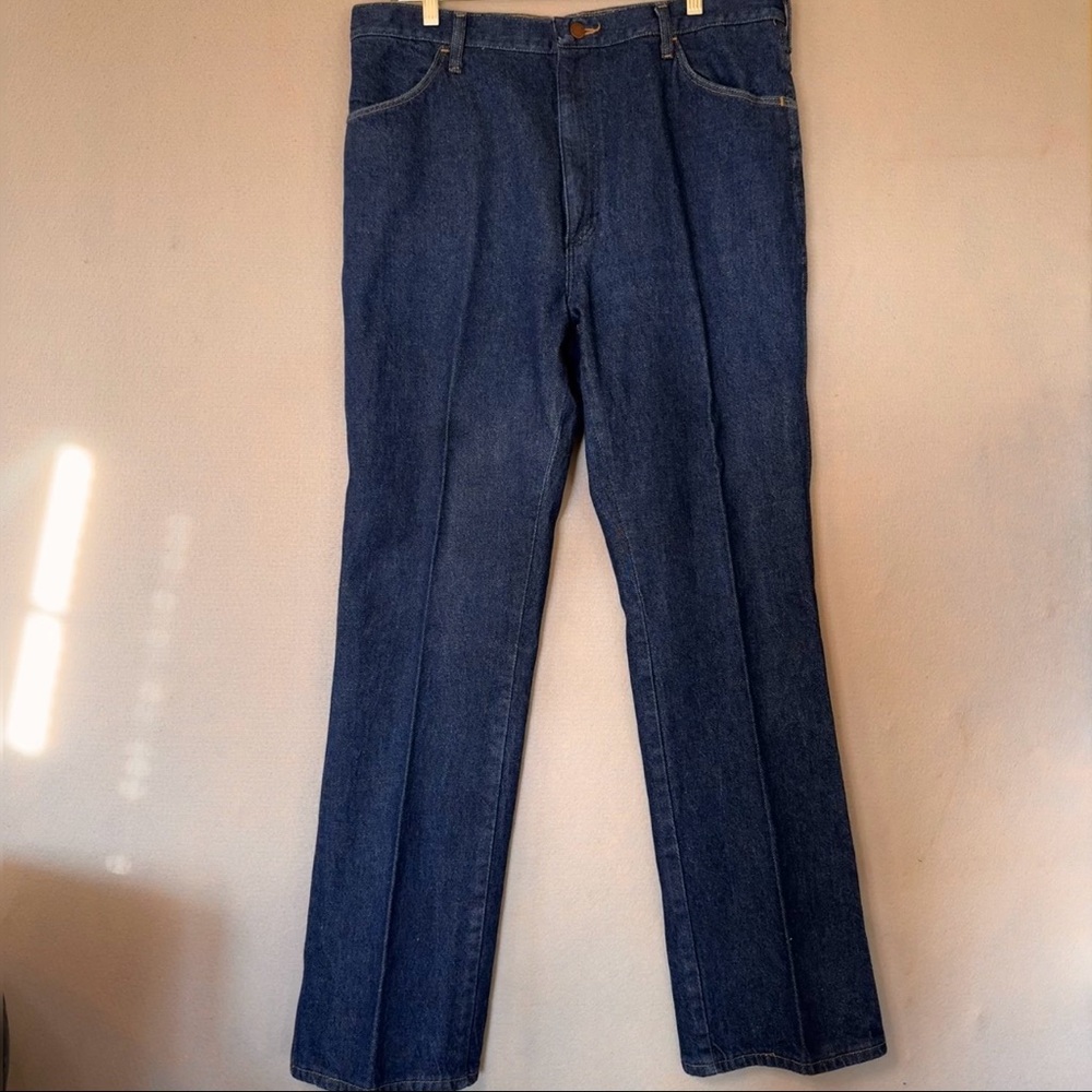 Vintage Rustler Denim Jeans Regular Fit Men’s 36X32 100% Cotton